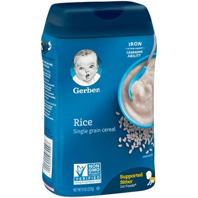 Gerber Single-Grain Rice Baby Cereal