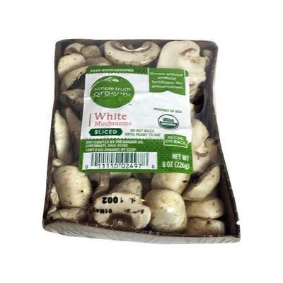 Simple Truth Organic White Sliced Mushrooms