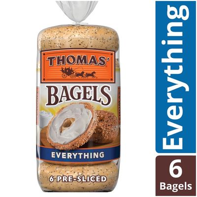 Thomas Everything Pre-Sliced Bagels