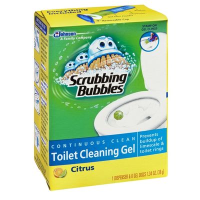Scrubbing Bubbles Continuous Clean Citrus Toilet Cleaning Gel