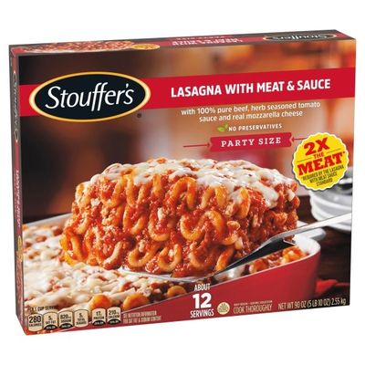 Stouffer's Party Size Lasagna with Meat & Sauce Frozen Meal