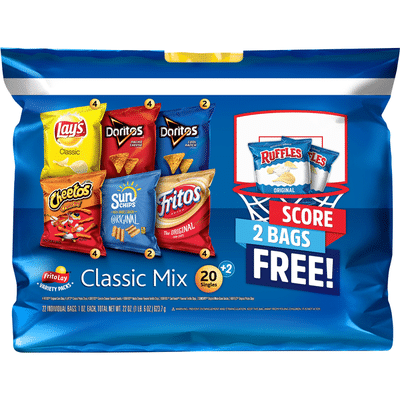 Frito Lay's Classic Mix, Variety Packs
