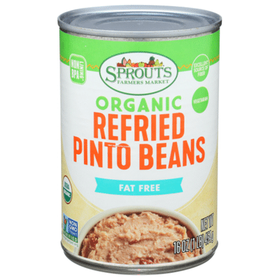 Sprouts Refried Beans, Organic Pinto