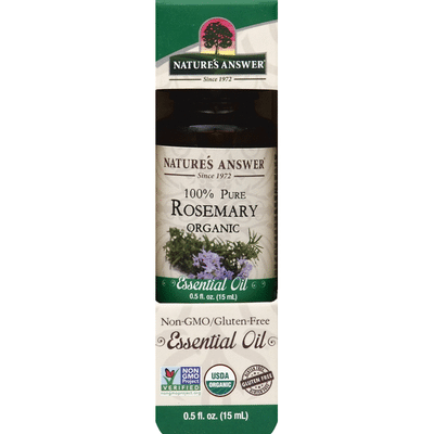 Nature's Answer Essential Oil, Rosemary, Organic