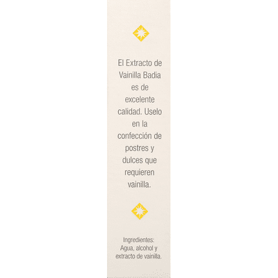 Badia Vanilla, Pure Extract