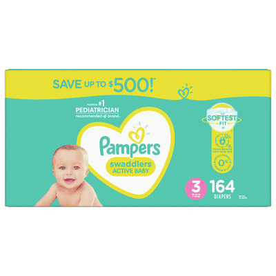 Pampers Active Baby Diaper Size 3