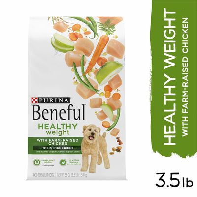 Purina Beneful Healthy Weight Dry Dog Food, Healthy Weight With Farm-Raised Chicken