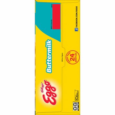Eggo Frozen Waffles, Frozen Breakfast, Toaster Waffles, Buttermilk