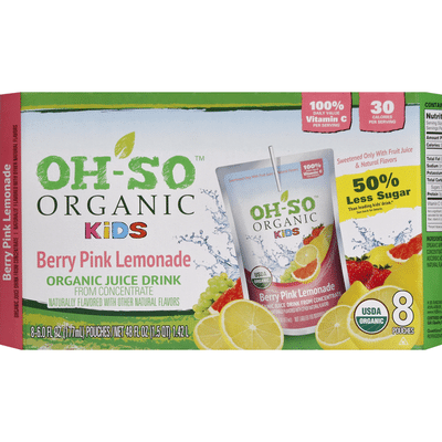 Oh So Juice Drink, Berry Pink Lemonade