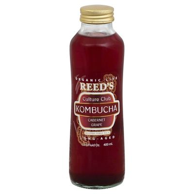 Reed’s Kombucha, Culture Club, Cabernet Grape