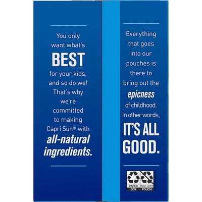 Capri Sun Pacific Cooler Mixed Fruit Naturally Flavored Juice Drink Blend