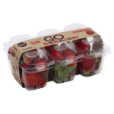 Dole Strawberries, Go Packs
