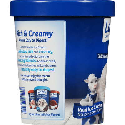 Lactaid Vanilla Ice Cream