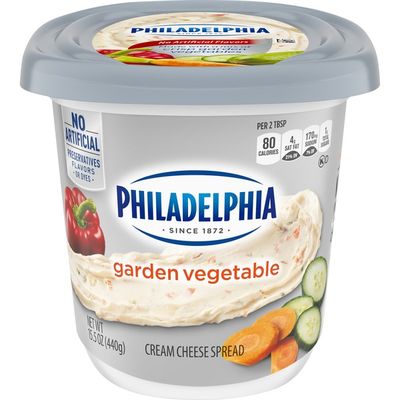 Philadelphia Garden Vegetable Cream Cheese Spread