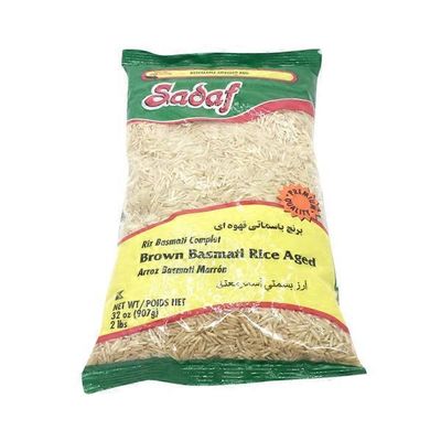 Sadaf Brown Basmati Rice Aged