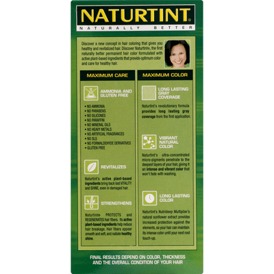Naturtint Hair Color, Permanent, Dark Chestnut Brown 3N