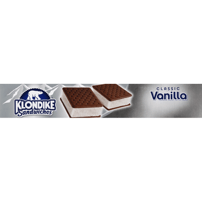 Klondike Ice Cream Sandwiches Vanilla