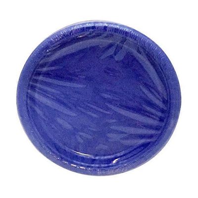 First Street Fs Touch Of Color True Blue Plastic Plate 7 Inch