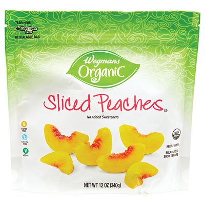 Wegmans Organic Sliced Peaches