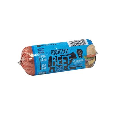 Fresh 90% Lean 10% Fat Ground Beef Chub