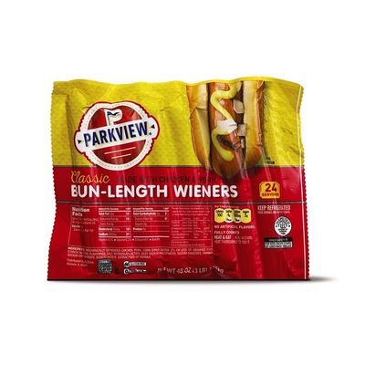 Parkview Uncured Bun Length Wiener