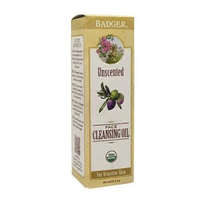 Badger Unscented Face Cleansing Oil