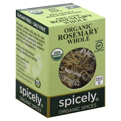 Spicely Organics Rosemary, Whole, Organic
