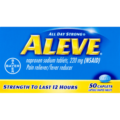 Aleve Pain Reliever/Fever Reducer Caplets