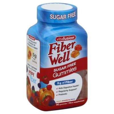 VitaFusion Fiber Well Gummy Vitamins, 90 Ct