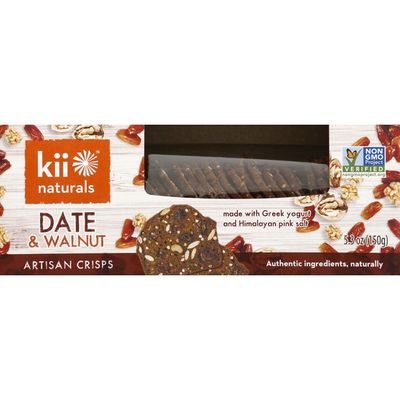 Kii Naturals Crisps Artisan Date Walnut 5 3 Oz Delivery Or Pickup Near Me Instacart