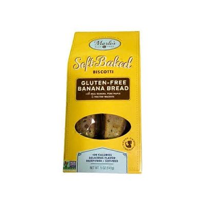 Marlo's Bakeshop Biscotti Soft Baked Banana Bread