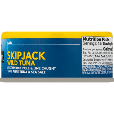 Wild Planet Wild Tuna, Skipjack