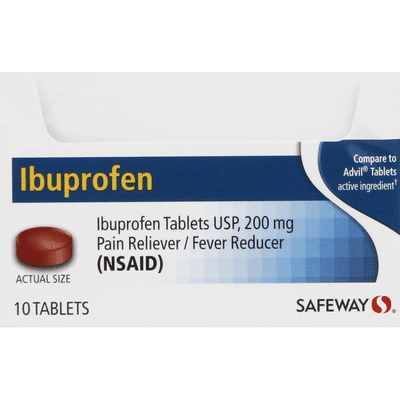 Safeway Ibuprofen, USP, 200 mg, Tablets