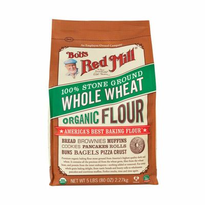 Bob S Red Mill Whole Wheat Flour Organic 5 Lb Delivery Or Pickup Near Me Instacart