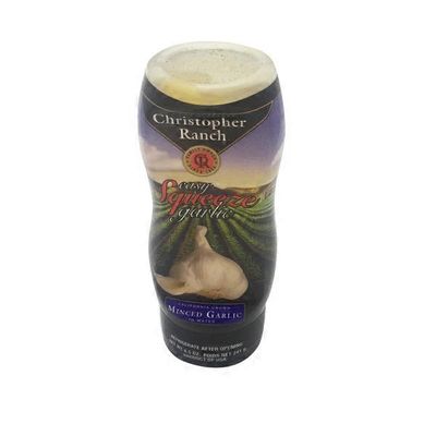 Christopher Ranch Garlic, Minced, in Water, Easy Squeeze