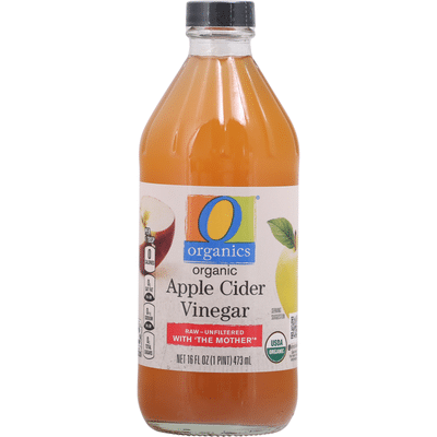 O Organics Vinegar, Apple Cider