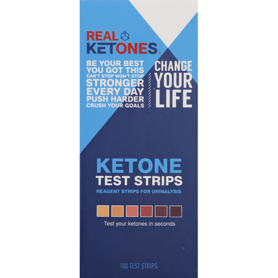 Real Ketones Test Strips, Ketone