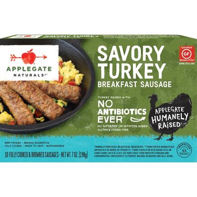 Applegate Naturals Savory Turkey Breakfast Sausage