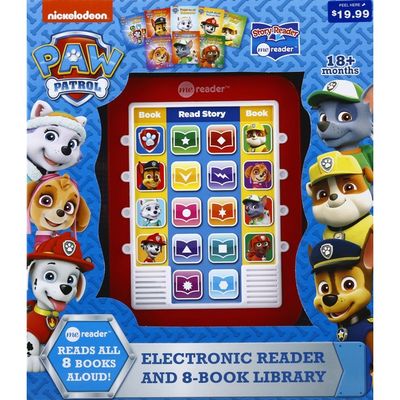 Electronic Reader and 8-Book Library