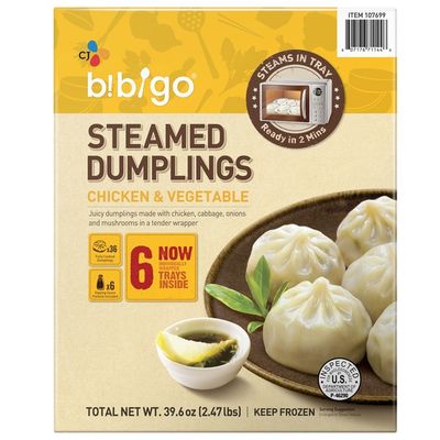 Bibigo Steamed Chicken & Veggie Dumplings