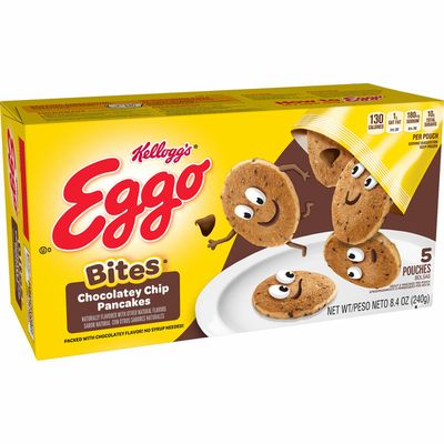 Eggo Mini Frozen Pancakes, Frozen Breakfast, Chocolatey Chip
