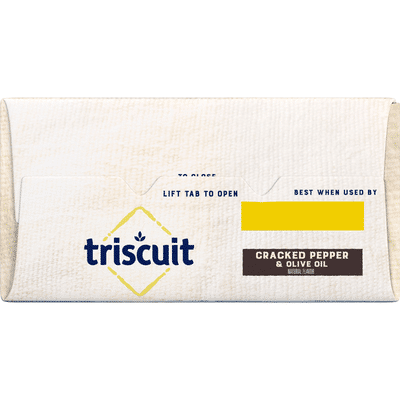 Triscuit Cracked Pepper & Olive Oil Flavor Crackers, 1 Box