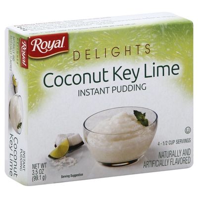 How many cups of coconut in a 35 oz can Royal Pudding Instant Coconut Key Lime 3 5 Oz Instacart