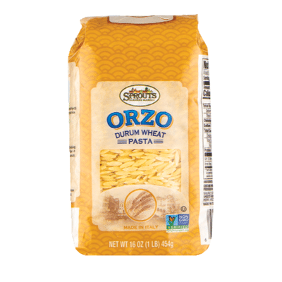 Sprouts Durum Wheat Orzo Pasta
