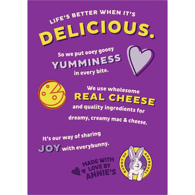 Annie's Shells & White Cheddar Macaroni and Cheese, Family Size