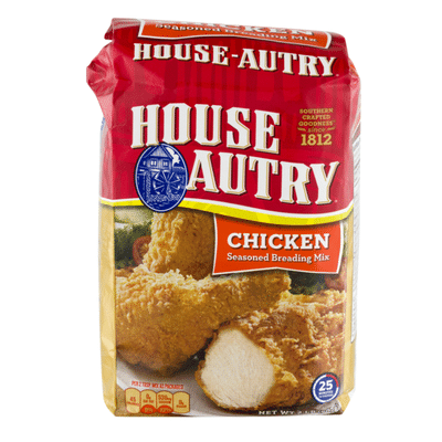 House Autry Breading Mix, Seasoned, Chicken