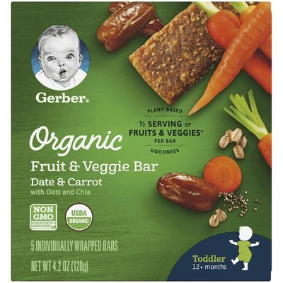 Gerber Organic Fruit & Veggie Bar