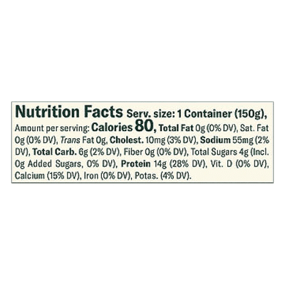 Chobani Yogurt, Greek, Non-Fat, Plain