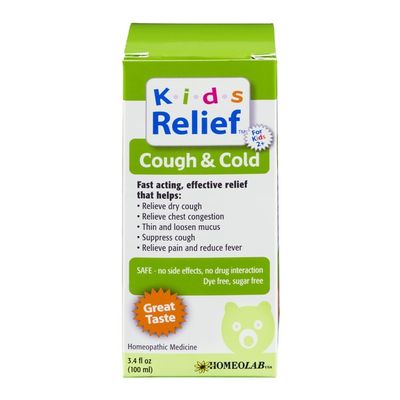 Kids Relief Cough & Cold Homeopathic Medicine