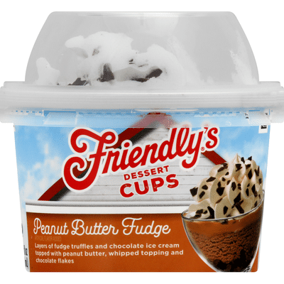 Friendly's Dessert Cups, Peanut Butter Fudge
